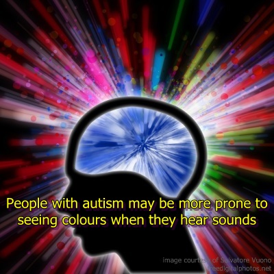 Mixing of the senses: synaesthesia and autism